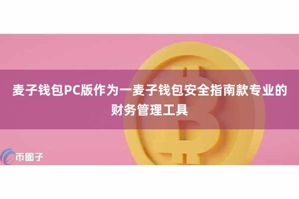 麦子钱包PC版作为一麦子钱包安全指南款专业的财务管理工具
