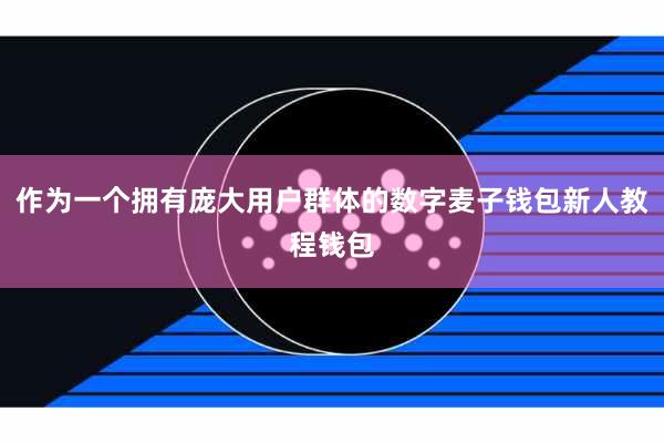 作为一个拥有庞大用户群体的数字麦子钱包新人教程钱包