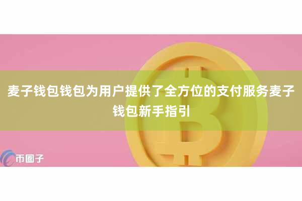 麦子钱包钱包为用户提供了全方位的支付服务麦子钱包新手指引